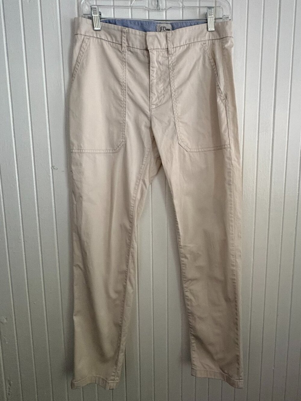 J. Crew Slim Boyfriend Chino - White